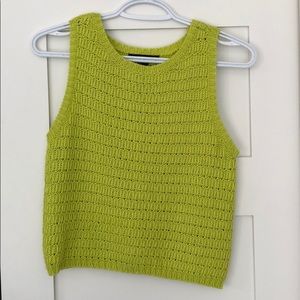 Forever 21 Neon Knit top